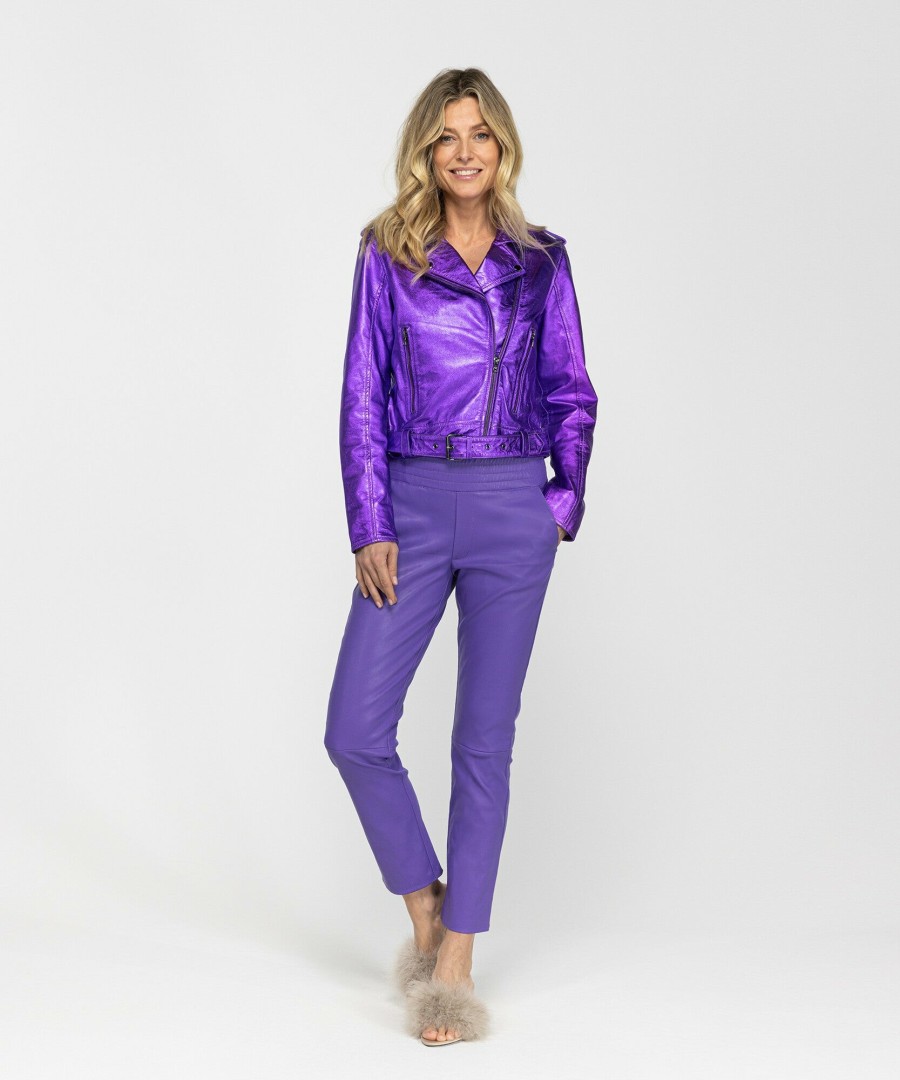 Ibana Blake Metallic Violet Hot