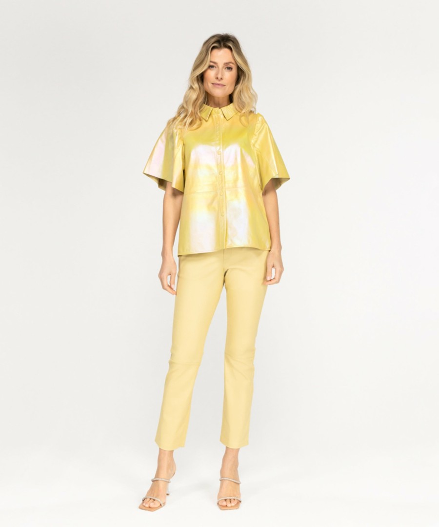 Ibana Tasha Metallic Buttery Yellow Best