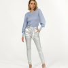 Ibana Paulina Metallic Silver Wholesale